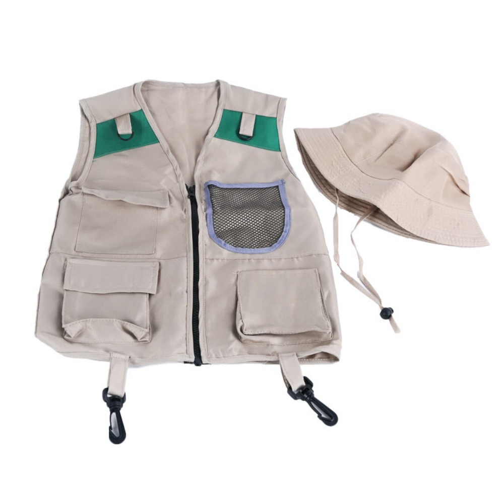 Kids Outdoor Adventure Kit - Zomerkleding Kids Explorer Vest Gereedschapskleding Modevest