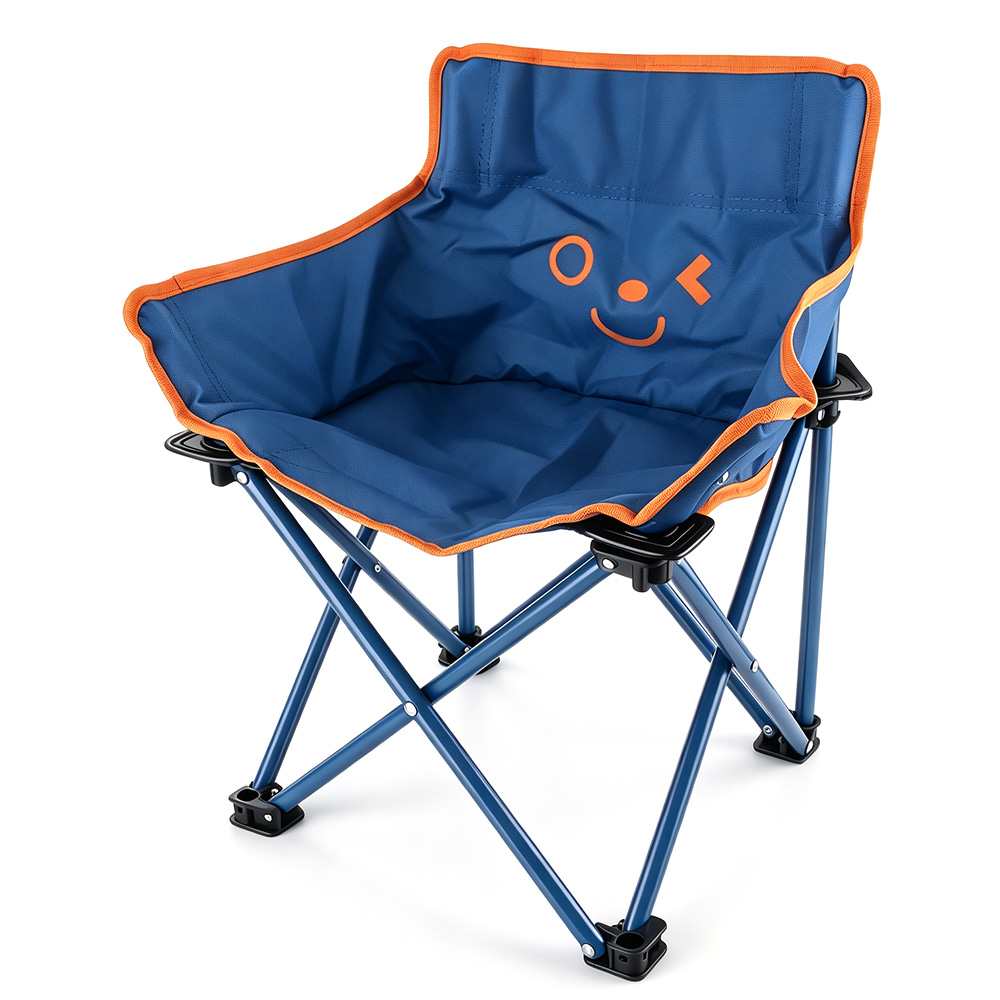 Kids Outdoor Lawn Chair - Opvouwbare maanstoel voor kinderen, ultralicht, campingstoel,