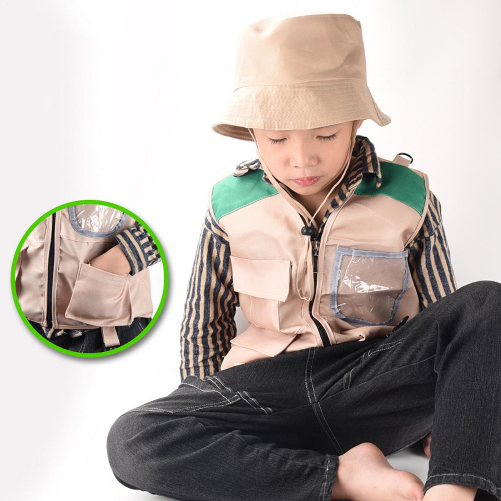 Kids Outdoor Adventure Kit - Kids Explorer Vest en Hoed Halloween