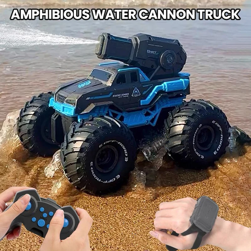 Kids Outdoor Vehicles - Amfibische Rc Auto 2 Controle Modus