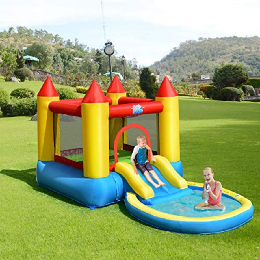 Kids Outdoor Inflatable Water Slide - Opblaasbare springkasteel voor buiten voor kinderen