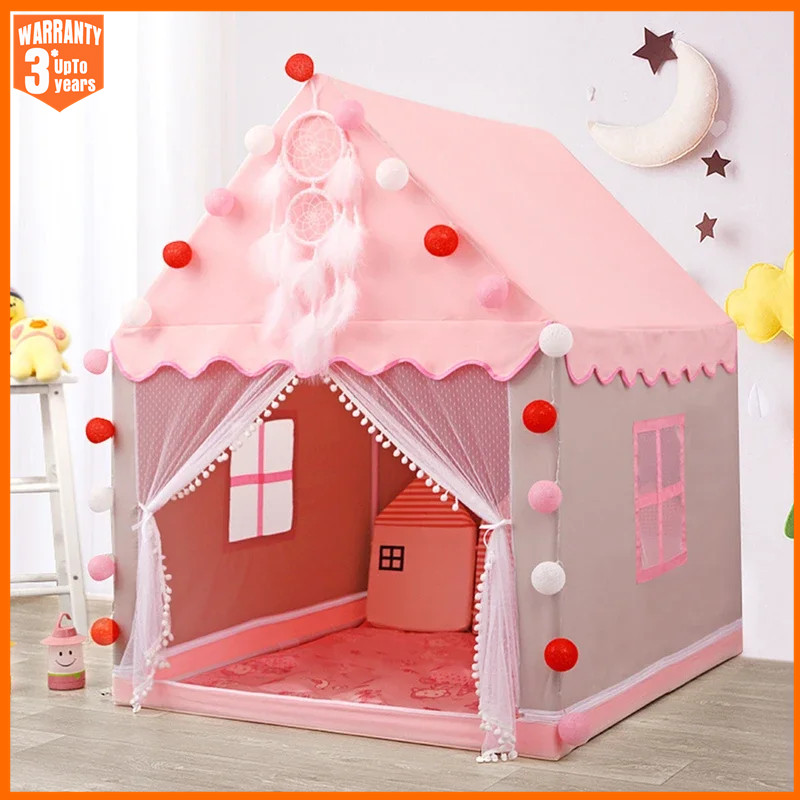 Kids Outdoor House Accessories - Kinderen spelen tent prinses kasteel huis
