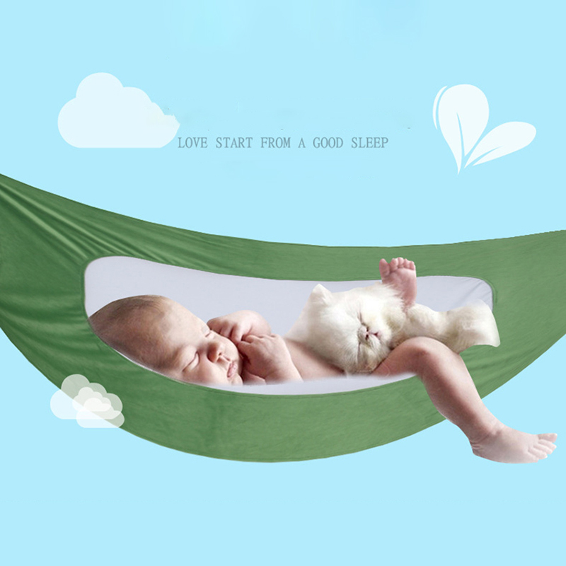 Kids Outdoor Hammock - Katoenen hangmat voor pasgeboren baby's Slaapbed