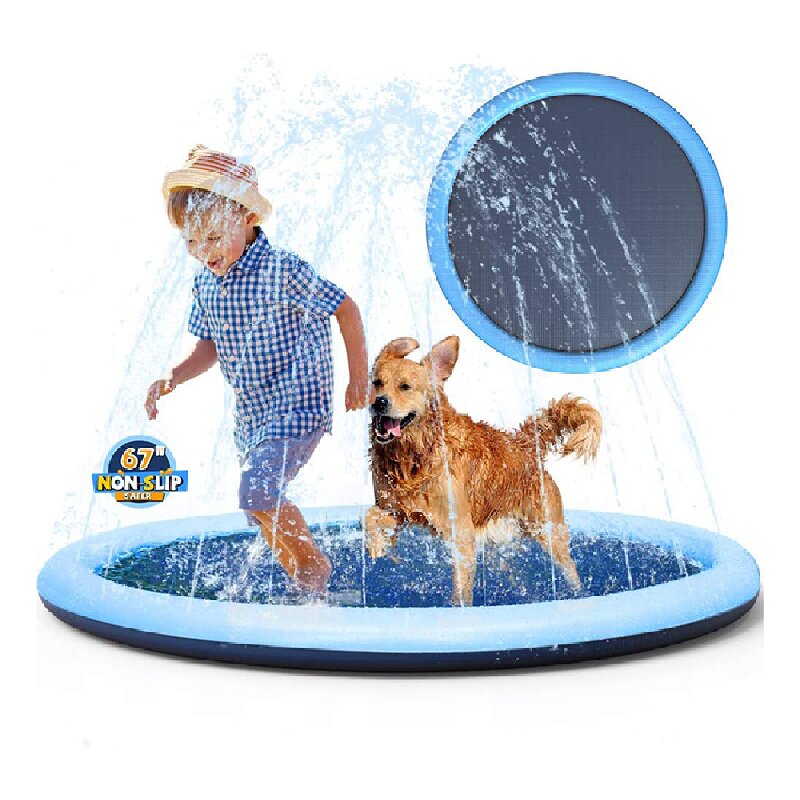 Kids Outdoor Mat Waterproof - Verdikte antislip honden- en kinderspatsmat, peuterzwembad,