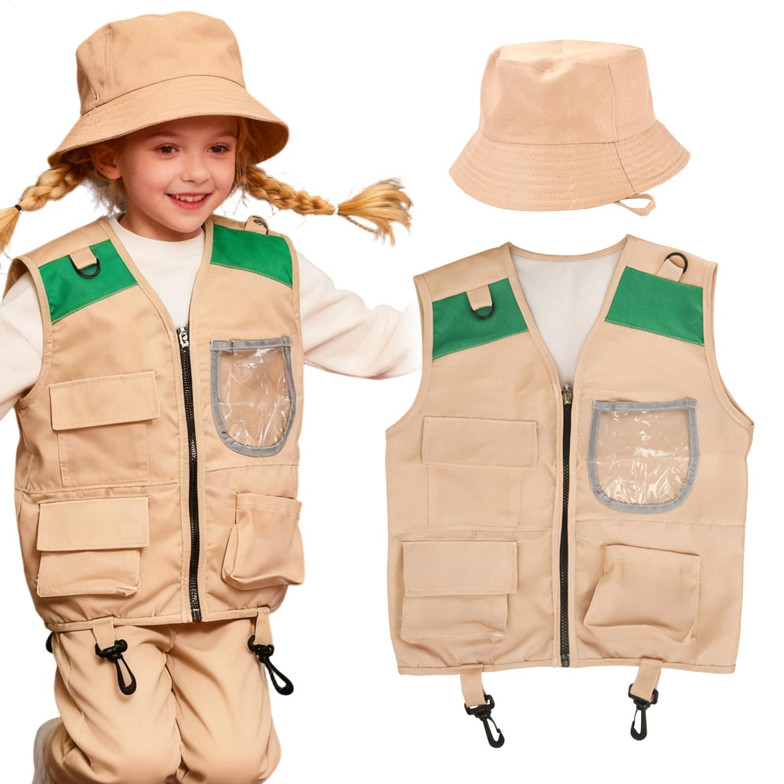 Kids Outdoor Adventure Kit - Safari Explorer-kostuum voor kinderen Rollenspel Outdoor