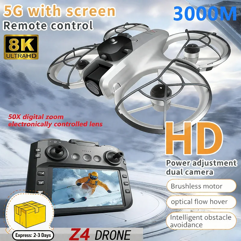 Nieuwe MINI Z4 Drone 4K Profes - Kids Outdoor House Accessories recensie en prijs