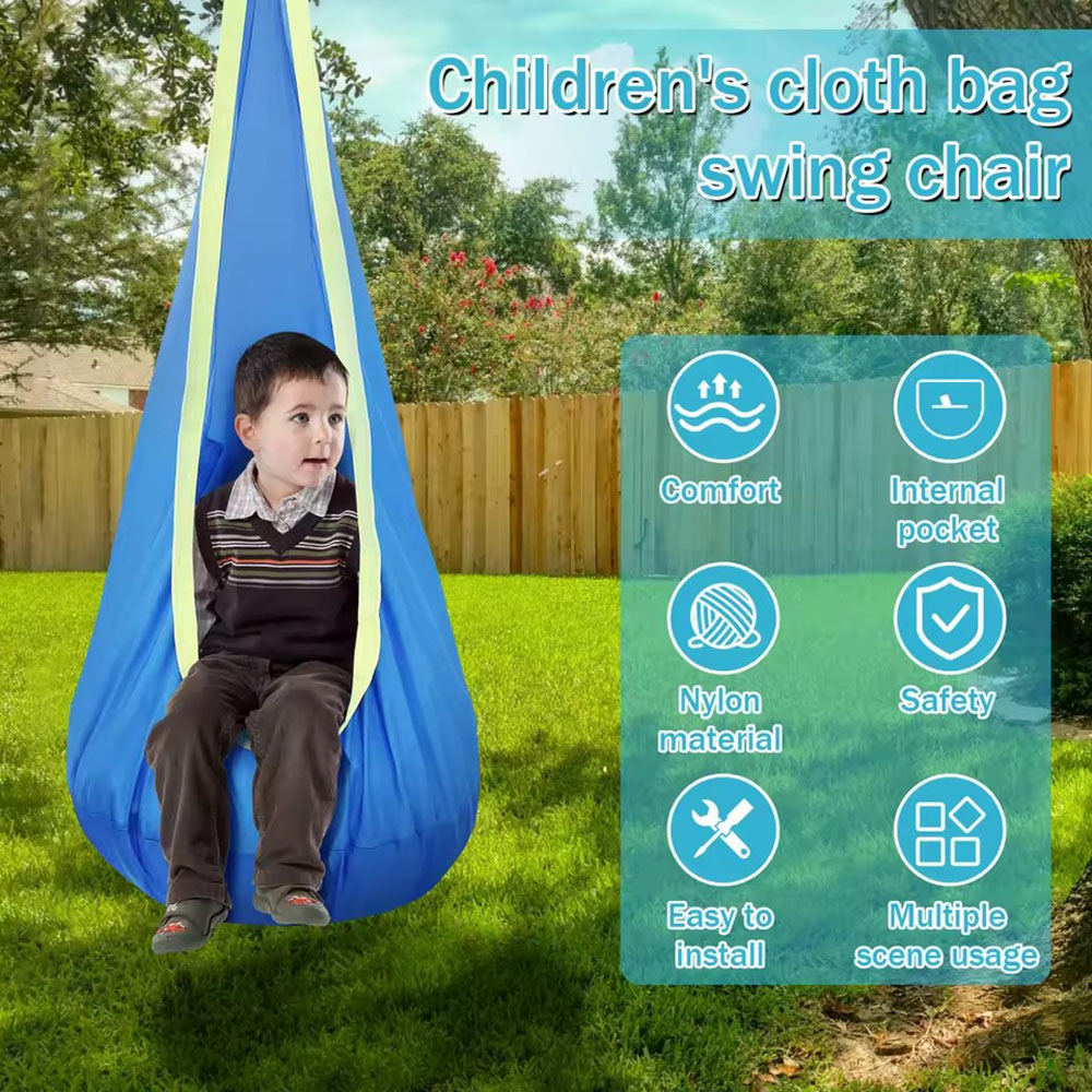 Kinderpod-schommelstoel Nylon  - Kids Outdoor Lawn Chair recensie en prijs