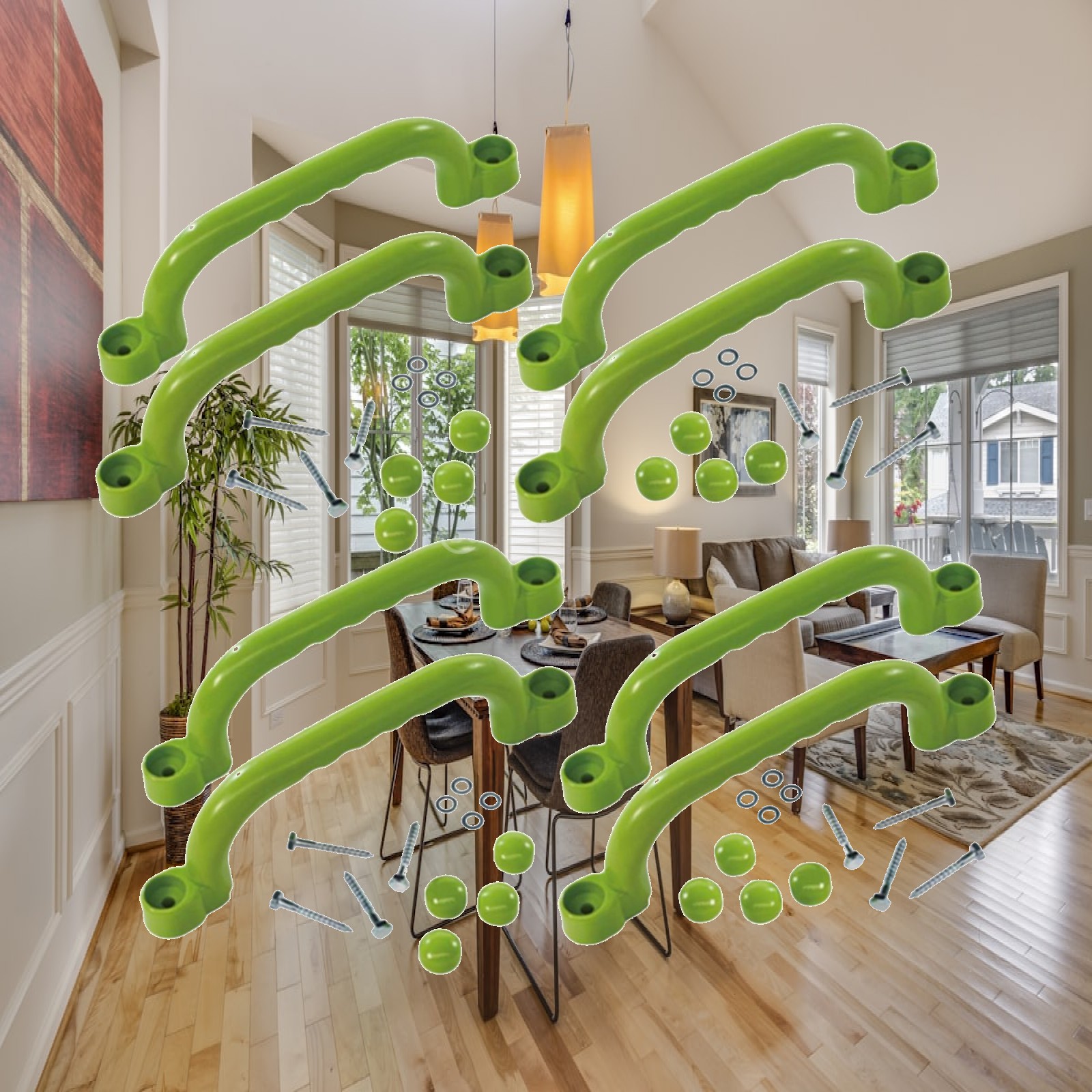 8x Klimhandgrepen Kindercadeau - Kids Outdoor House Accessories recensie en prijs