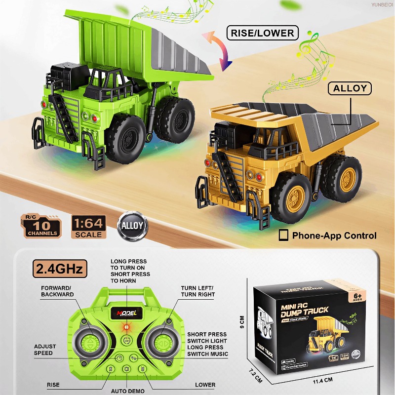 1:64 Afstandsbediening en alum - Kids Outdoor Vehicles recensie en prijs
