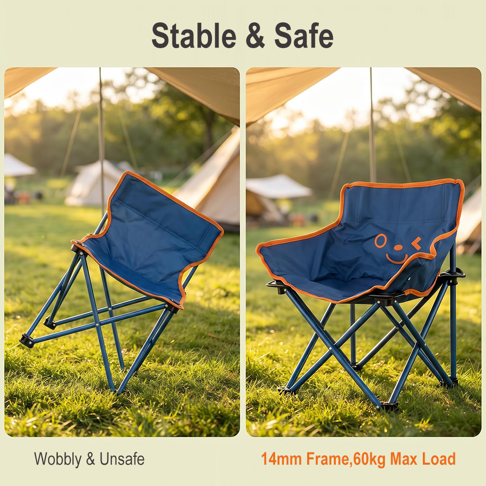 Opvouwbare maanstoel voor kind - Kids Outdoor Lawn Chair recensie en prijs