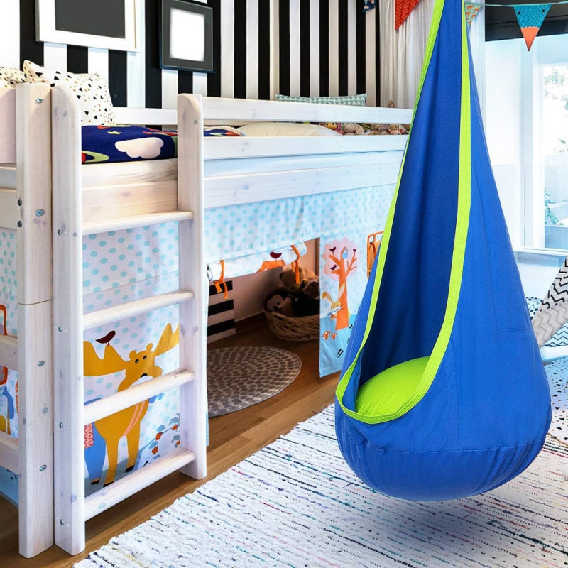 Kinderhangstoel met opblaasbaa - Kids Outdoor Hammock recensie en prijs