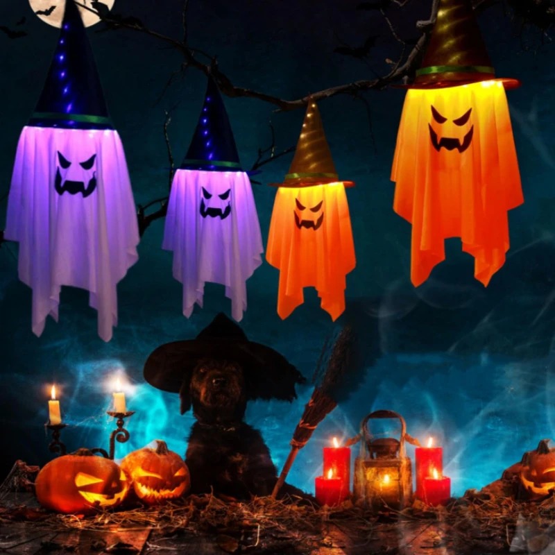 1/2PCS Halloween Pumpkin Wizar - Kids Outdoor House Accessories recensie en prijs