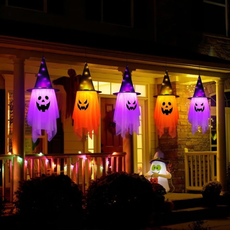 1/2PCS Halloween Pumpkin Wizar - Kids Outdoor House Accessories recensie en prijs