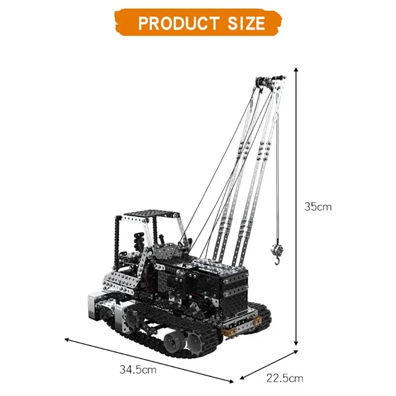 DIY Metal RC Kraan Elektrische - Kids Outdoor Vehicles recensie en prijs