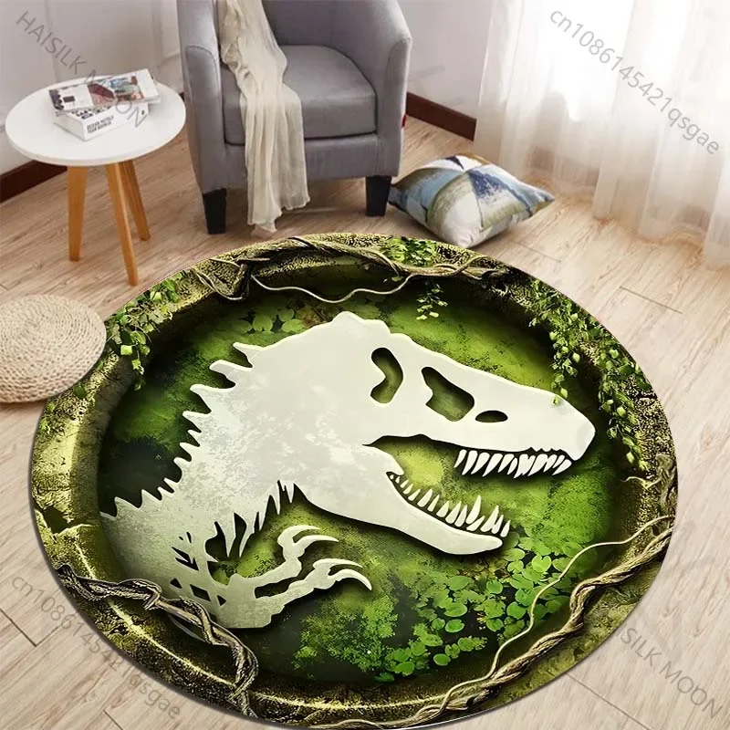 HD 3D Dinosaurus Print Ronde T - Kids Outdoor Mat Waterproof recensie en prijs