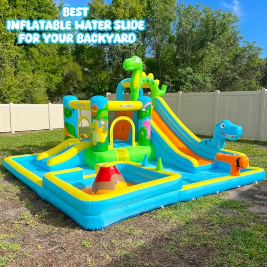Opblaasbare waterglijbaan voor - Kids Outdoor Inflatable Water Slide recensie en prijs
