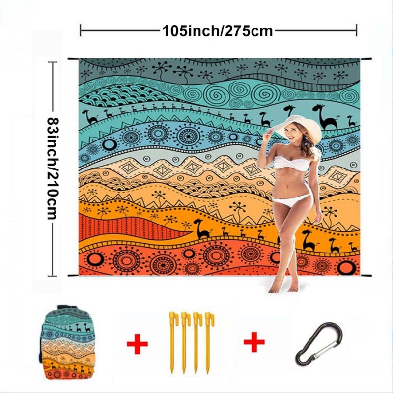 Grote stranddeken Waterdicht Z - Kids Outdoor Mat Waterproof recensie en prijs