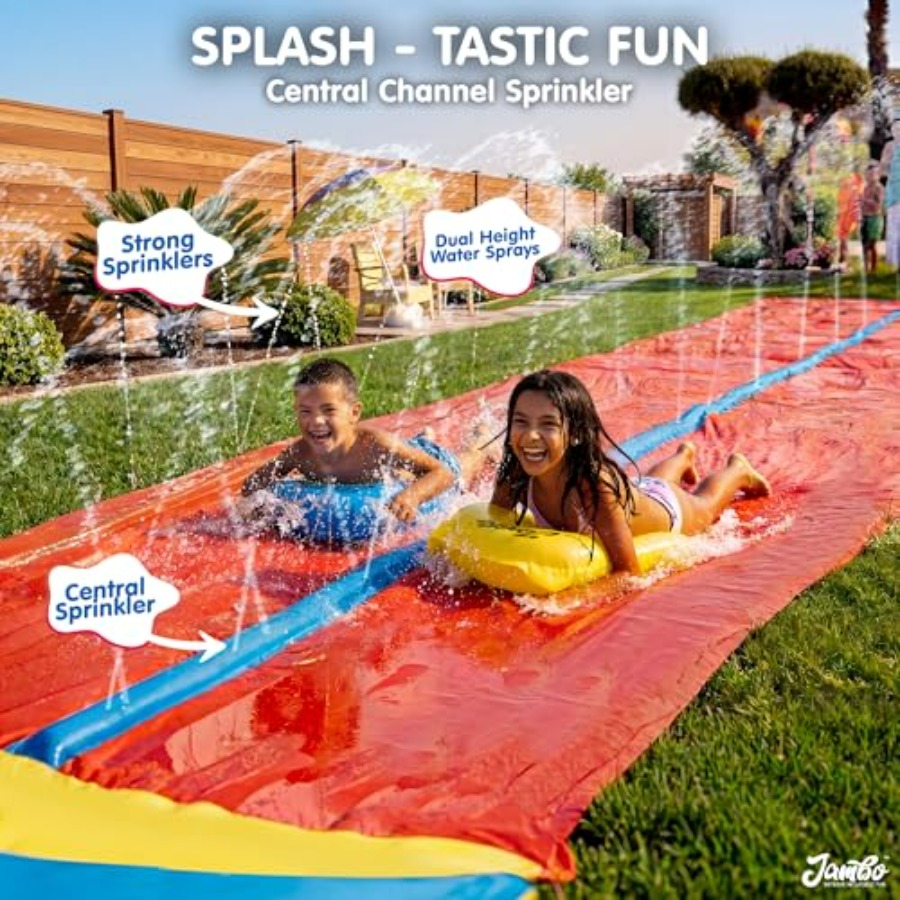 Buitenwaterspeeltuin voor kind - Kids Outdoor Inflatable Water Slide recensie en prijs