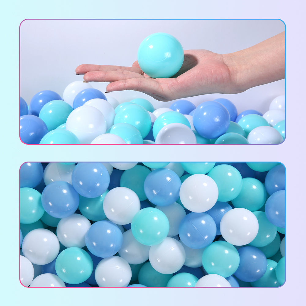 100 Stuks Kleuren Plastic Ball - Kids Outdoor House Accessories recensie en prijs