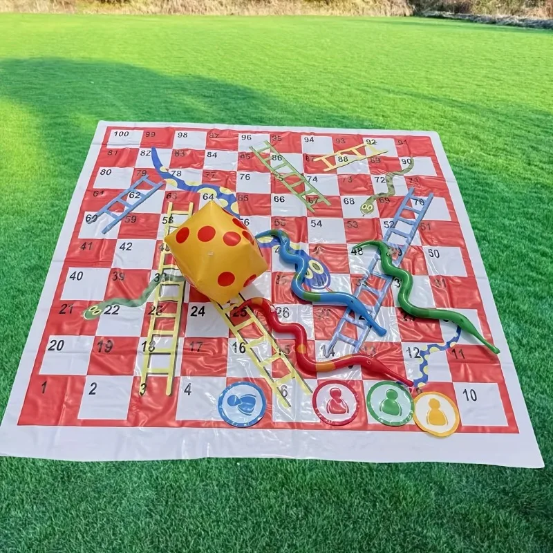 Waterdichte Snake Ladder Game  - Kids Outdoor Mat Waterproof recensie en prijs