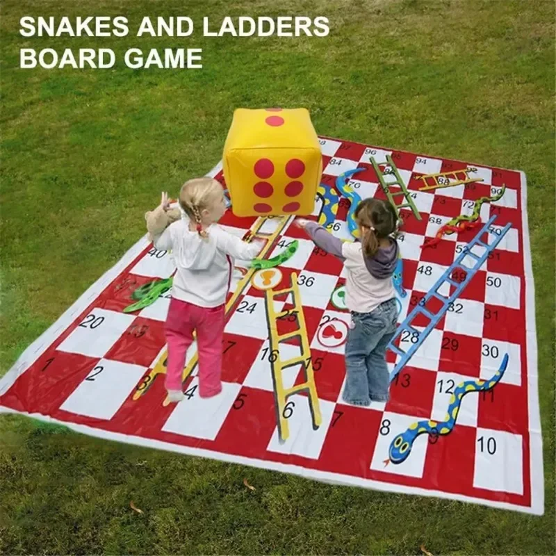 Waterdichte Snake Ladder Game  - Kids Outdoor Mat Waterproof recensie en prijs