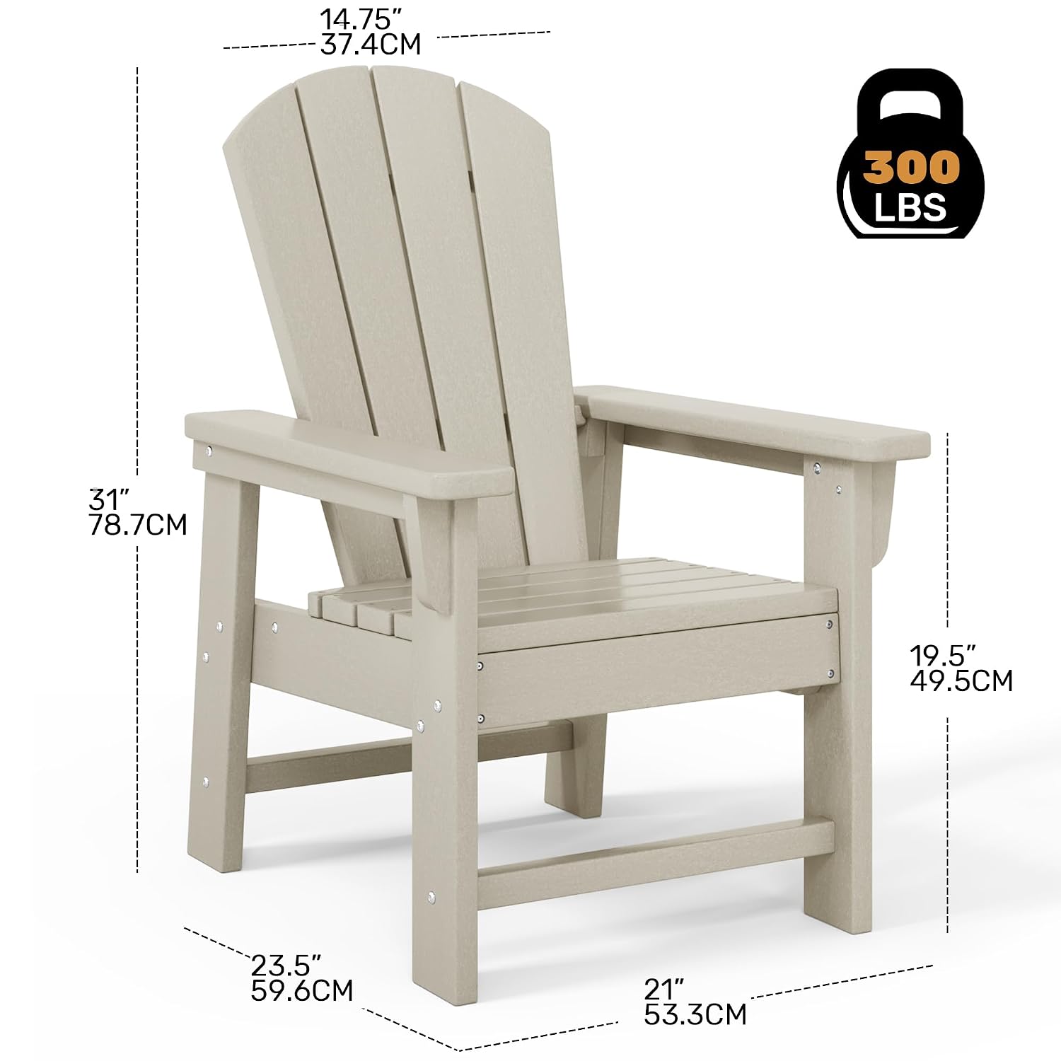 Kinderbuitenstoelset van 2, pe - Kids Outdoor Lawn Chair recensie en prijs