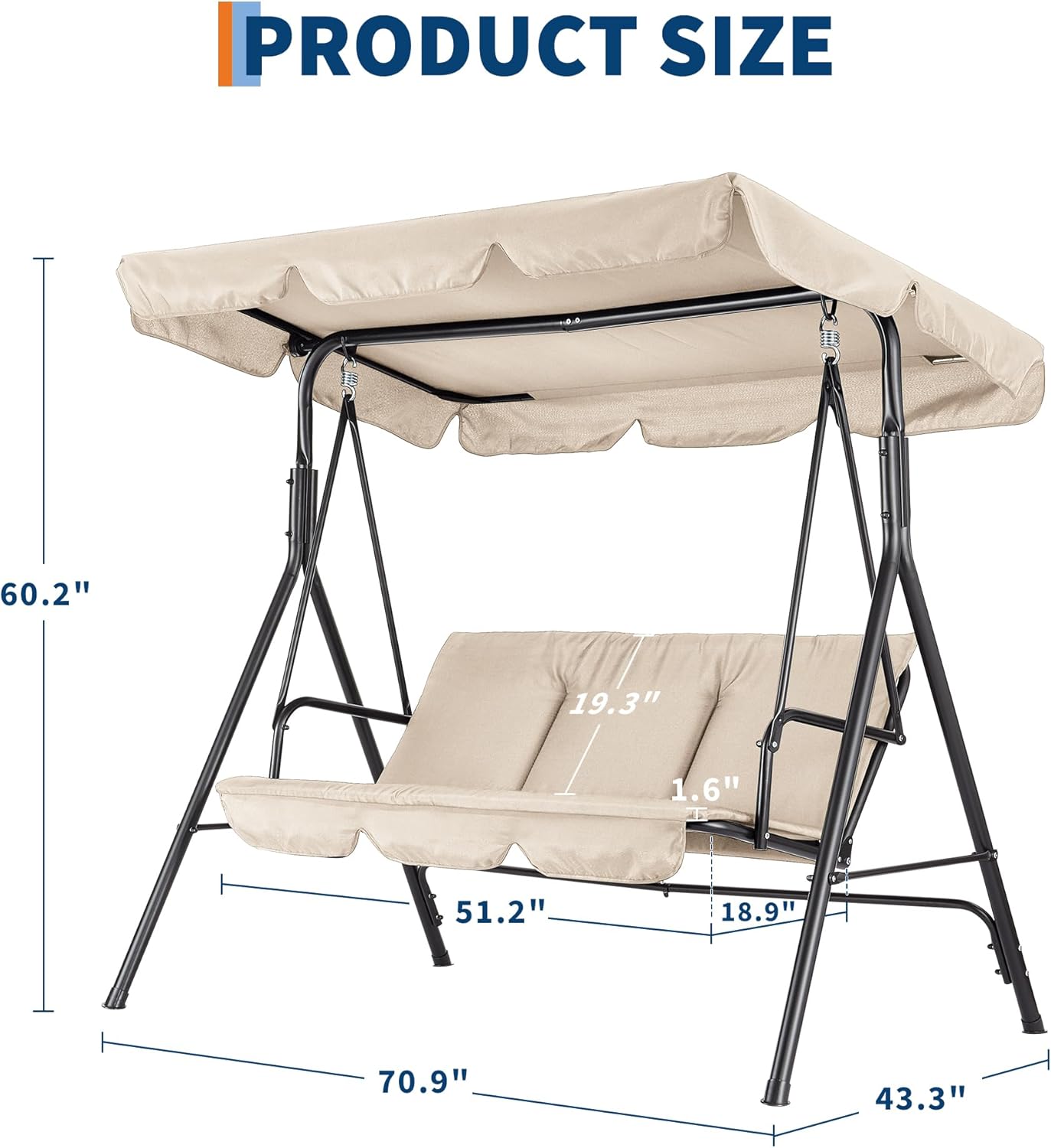 Buitenschommelstoel met verste - Kids Outdoor Lawn Chair recensie en prijs