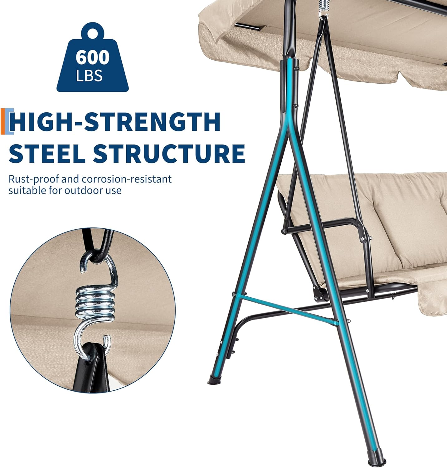 Buitenschommelstoel met verste - Kids Outdoor Lawn Chair recensie en prijs