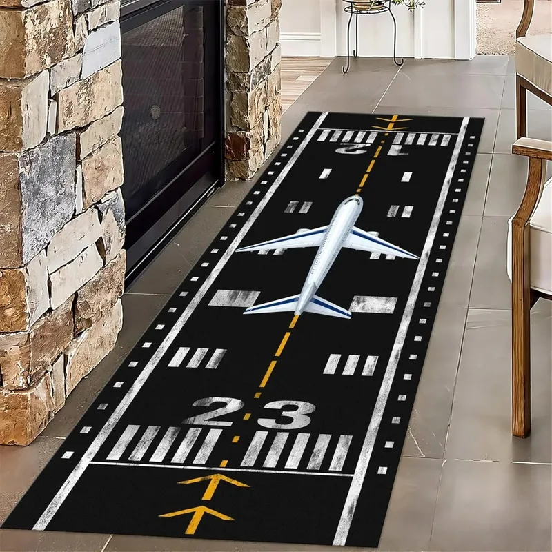 VIKAMA vliegveldprint loopmat, - Kids Outdoor Mat Waterproof recensie en prijs