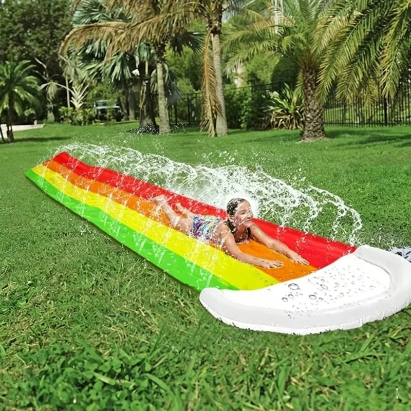 Zomer opblaasbare waterspeelgo - Kids Outdoor Inflatable Water Slide recensie en prijs
