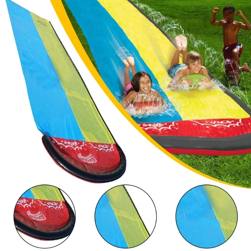 Zomer opblaasbare waterspeelgo - Kids Outdoor Inflatable Water Slide recensie en prijs