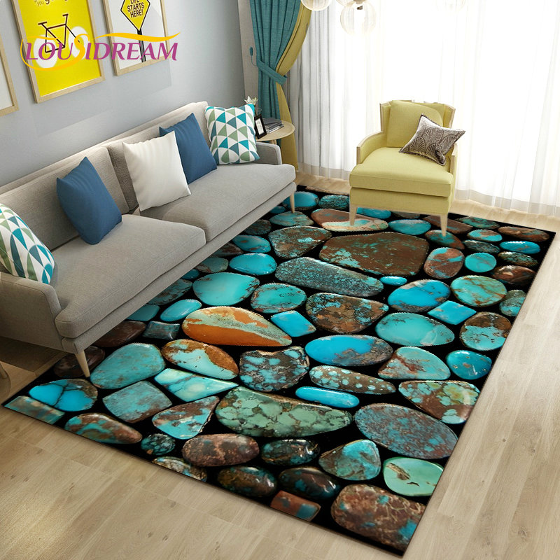 3D Kleurrijke Geplaveide Stene - Kids Outdoor Mat Waterproof recensie en prijs