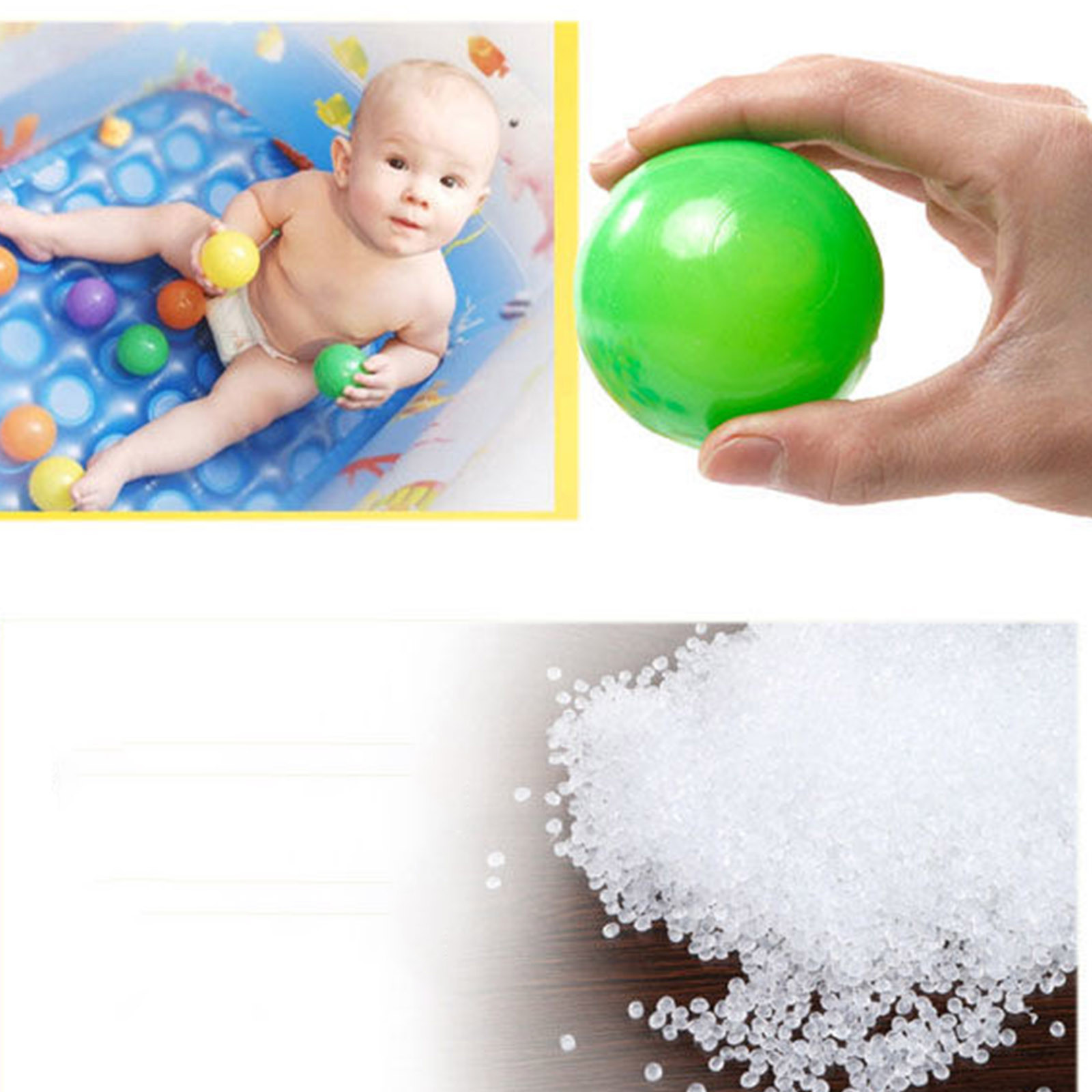 100 stuks 55MM baby plastic ba - Kids Outdoor House Accessories recensie en prijs