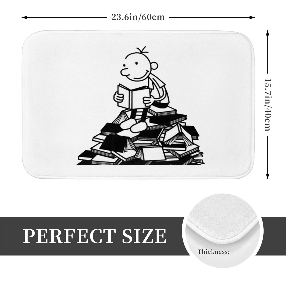 Diary Of A Wimpy Kid Antislip  - Kids Outdoor Mat Waterproof recensie en prijs