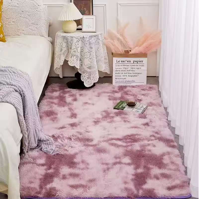VIKAMA Pluizig Pluche Tie-dye  - Kids Outdoor Mat Waterproof recensie en prijs