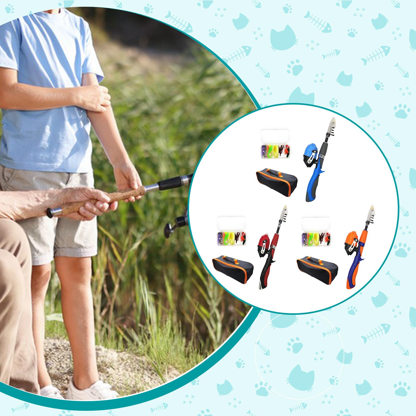 Mini kinderhengelset, draagbar - Kids Outdoor Adventure Kit recensie en prijs