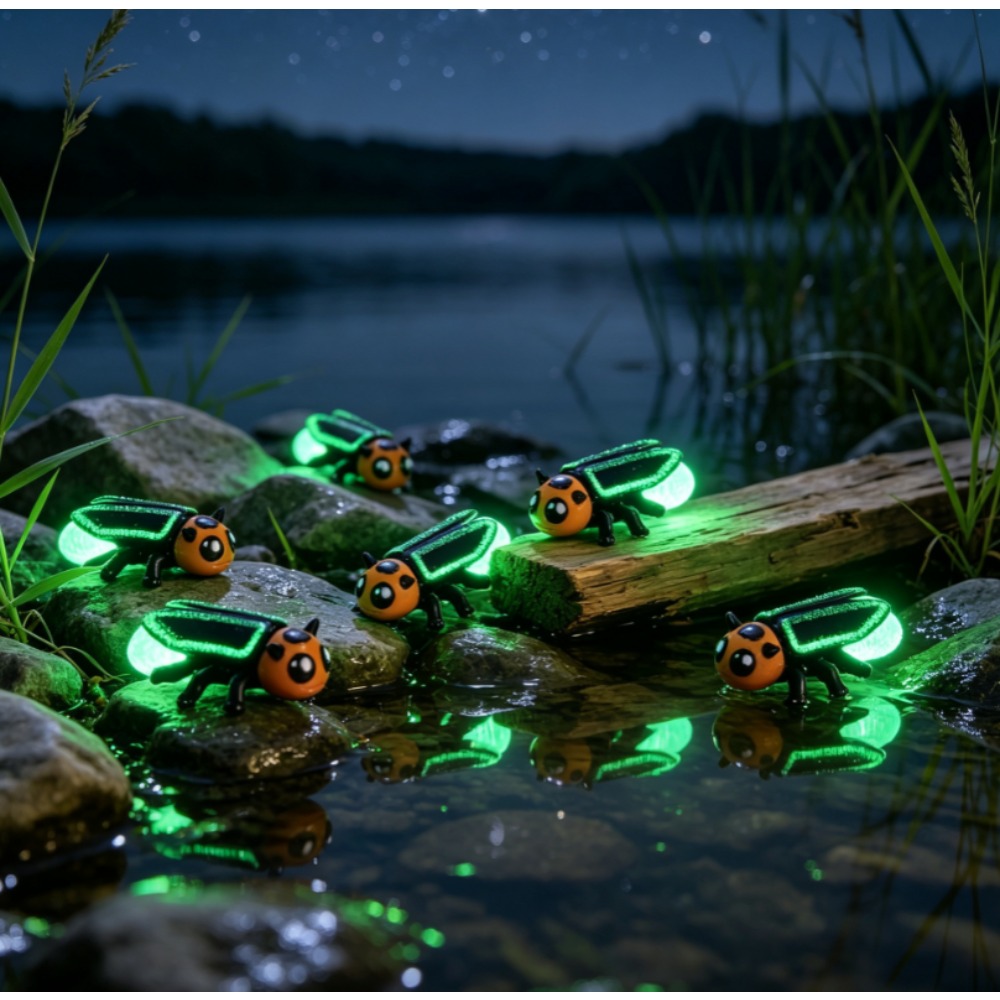 6 stuks 3D-geprinte lichtgeven - Kids Outdoor Easter Gifts recensie en prijs