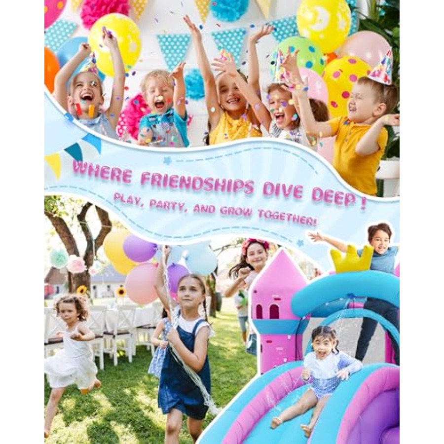 Opblaasbare waterglijbaan met  - Kids Outdoor Inflatable Water Slide recensie en prijs