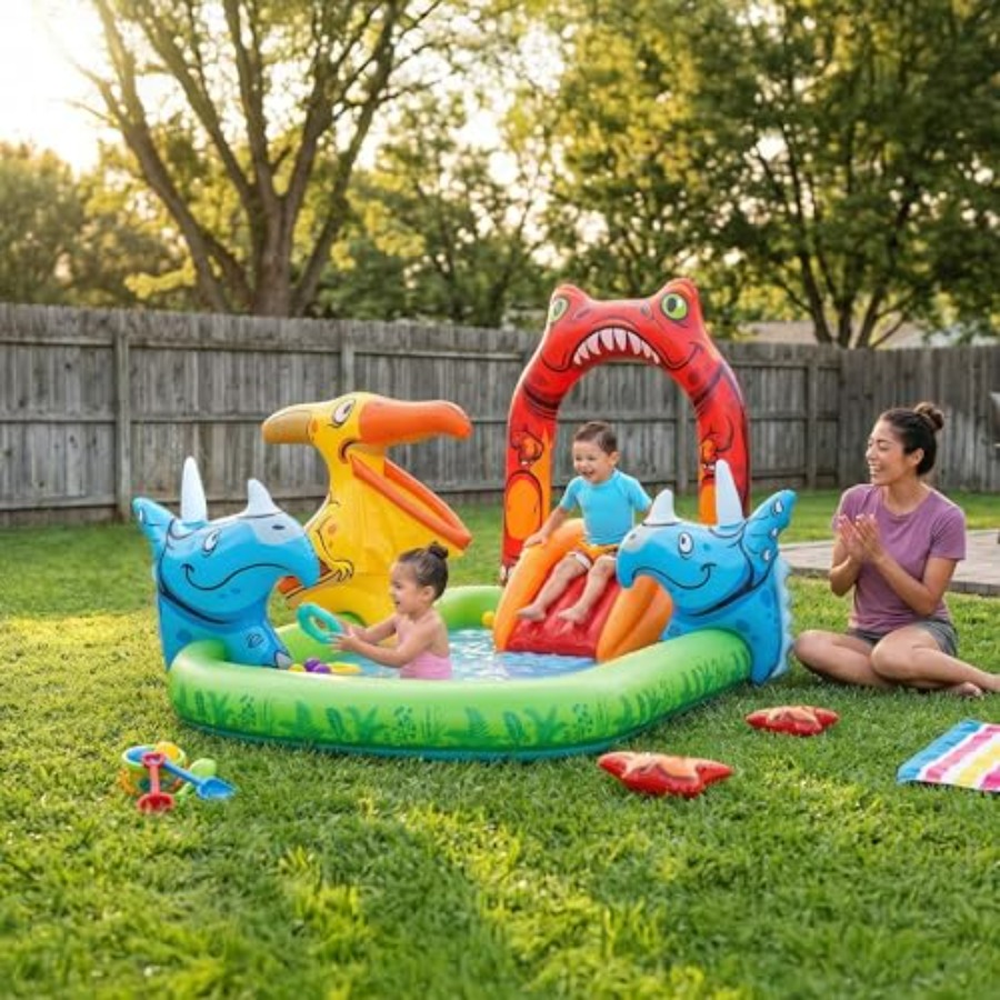 Buitenwaterpretcentrum voor ki - Kids Outdoor Inflatable Water Slide recensie en prijs